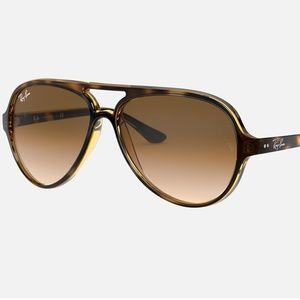 Ray Ban Cats 5000 RB4125 59 Turtle Brown